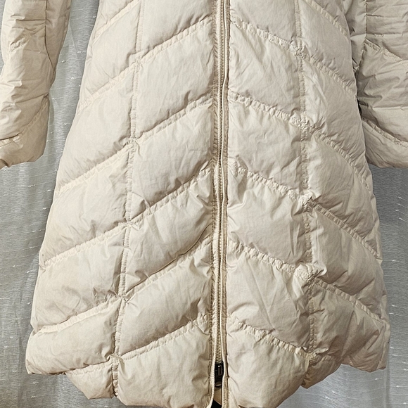 Patagonia  Cream Down With It Hooded Full Zip Parka Jacket Size S - Picture 3 of 12